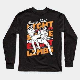 Muay Thai Boran Muay Kard Chuek Long Sleeve T-Shirt